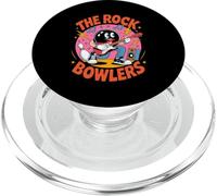 The Rock Bowlers Funny Bowling Music Crossover Mujeres Hombres Mordaza PopSockets PopGrip para MagSafe
