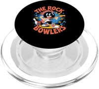 The Rock Bowlers Funny Bowling Music Crossover Mujeres Hombres Mordaza PopSockets PopGrip para MagSafe