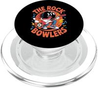The Rock Bowlers Funny Bowling Music Crossover Mujeres Hombres Mordaza PopSockets PopGrip para MagSafe