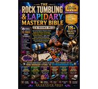 The Rock Tumbling & Lapidary Mastery Bible [6 Books in 1]: Step-by-Step Beginner's Blueprint to Master Rough Stone Selection, Grit Schedules, Tumbling Stages, Cutting, Cabochon Making, Faceting