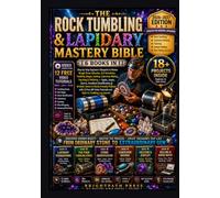 The Rock Tumbling & Lapidary Mastery Bible [6 Books in 1]: Step-by-Step Beginner's Blueprint to Master Rough Stone Selection, Grit Schedules, Tumbling Stages, Cutting, Cabochon Making, Faceting