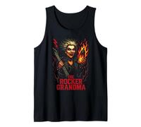 The Rocker Grandma - Diseño divertido para abuelas Camiseta sin Mangas