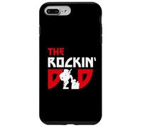 The Rockin' Dad Guitarrista Guitarra Heavy Metal Papá Padre Carcasa para iPhone 7 Plus/8 Plus