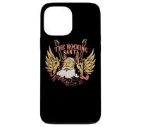 The Rocking Santa Christmas Rock Guitar Santa Claus Carcasa para iPhone 13 Pro MAX