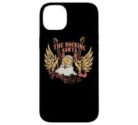 The Rocking Santa Christmas Rock Guitar Santa Claus Carcasa para iPhone 14 Plus