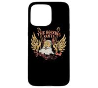 The Rocking Santa Christmas Rock Guitar Santa Claus Carcasa para iPhone 15 Pro MAX