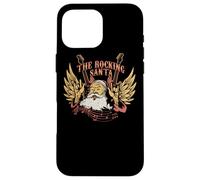 The Rocking Santa Christmas Rock Guitar Santa Claus Carcasa para iPhone 16 Pro MAX