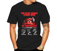 The Rocky Horror Picture Show 45Th Aniversary 1975-2020 Signature - Camiseta unisex para hombre, Negro , M