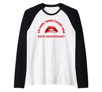 The Rocky Horror Picture Show 50th Anniversary Lips Logo Camiseta Manga Raglan