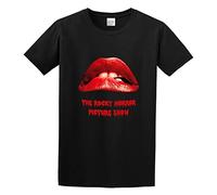 The Rocky Horror Picture Show Lips Men's Black T-Shirt Unisex tee Shirt XXL