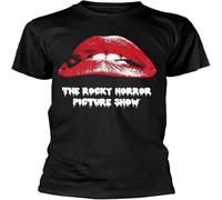 The Rocky Horror Picture Show 'Lips' T-Shirt Black XXL
