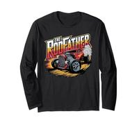 The Rodfather | Amante de los coches Hot Rod | Muscle Car clásico Manga Larga