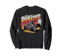 The Rodfather | Amante de los coches Hot Rod | Muscle Car clásico Sudadera
