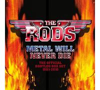 The Rods - Metal Will Never Die - The Official Bootleg Box Set 1981-2010 (4CD Clamshell Box)