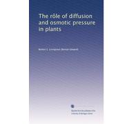The rôle of diffusion and osmotic pressure in plants. 1