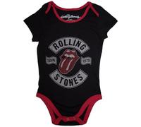 The Rolling Stones Baby Grow: US Tour 1978 - 24 Months - Black - Kids