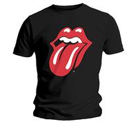 The Rolling Stones - Camiseta de manga corta para hombre, color negro, talla Medium