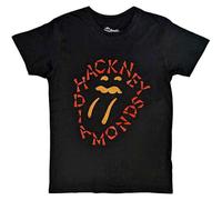 The Rolling Stones Camiseta Hackney Diamonds Negative Lengua Oficial Negro Talla XL