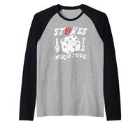 The Rolling Stones Dice Art Rock Music Band Camiseta Manga Raglan