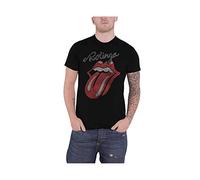 The Rolling Stones Hombre Rolinga Camiseta Not Applicable, Negro (Black Black), Small