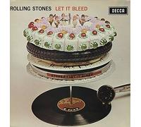 The Rolling Stones - Let it Bleed THE ROLLING STONES. Rare LONDON STICKERED import Stereo boxed decca silver/blue 1969.