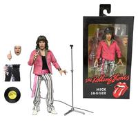 NECA Rolling Stones Mick Jagger (1975) 20.3cm Clothed Figura de Acción en Stock