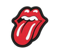 The Rolling Stones - Parche de planchar, Rojo, negro, Talla única