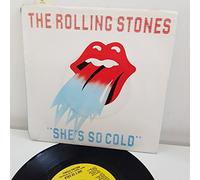 THE ROLLING STONES, she's so cold, B side send it to me, RSR 106, 7" single