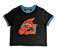 The Rolling Stones Some Girls Lick Crop Top, Negro, S