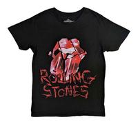 The Rolling Stones T Shirt Hackney Diamonds Cracked Glass Tongue offiziell XL