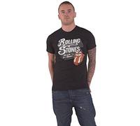 The Rolling Stones T Shirt San Francisco 1966 Band Logo Nuevo Oficial Negro Size XL