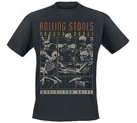 The Rolling Stones Voodoo Lounge World Tour Hombre Camiseta Negro 100% algodón Regular