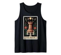 The Rook Chess Player Master Tarot Card Witchy Moon Camiseta sin Mangas