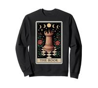 The Rook Chess Player Master Tarot Card Witchy Moon Sudadera