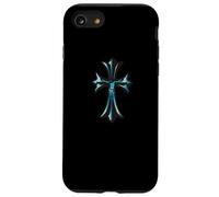 The Rosario Royal Turquois Cross Carcasa para iPhone SE (2020) / 7/8