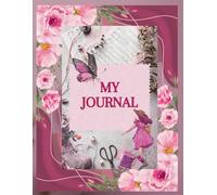 The Rose Tinted Reverie Colored Lined Page Journal - “For Thoughts Dipped in Daydreams”