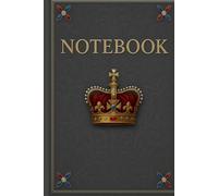 The Royal Mind Journal: Crown Your Thoughts, Master Your Knowledge - Gray Edition (200 Pages)