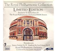 The Royal Philharmonic Collection Limited EditionFestive Overture Op.96 Symphony No.5 in D Minor,Op.47