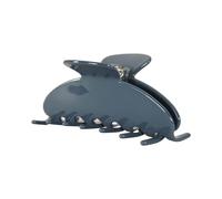 The RPZL - Accesorio para el cabello grande de acetato de alta calidad, clip de garra de gran tamaño para cabello grueso y fino, elegante clip de mandíbula para mujeres y niñas (gris pizarra)