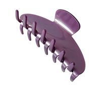 The RPZL - Accesorio para el cabello grande de acetato de alta calidad, clip de garra de gran tamaño para cabello grueso y fino, elegante clip de mandíbula para mujeres y niñas (lila profundo)