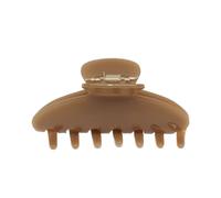 The RPZL - Accesorio para el cabello grande de acetato de alta calidad, clip de garra de gran tamaño para cabello grueso y fino, elegante clip de mandíbula para mujeres y niñas (mousse moca)