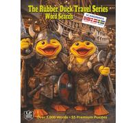 The Rubber Duck Travel Series: Scandinavia: A Nordic Word Search Journey Through Norway Sweden and Denmark Inspired by Viking History Culture and Landscape with Over 1000 Words Across 55 Puzzles