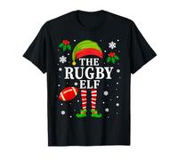 The Rugby Elf Matching American Football Christmas Camiseta