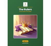 The Rulers: Great Leaders of the Bible - A Bible Activity Book for Kids (Black & White Edition, Ages 4-8)