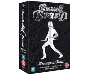 The Russell Brand Collection: Menage A Trois - 3-DVD Box Set ( Ponderland / Russell Brand: Doing Life - Live / Russell Brand: Live ) [ Origen UK, Ningun Idioma Espanol ]