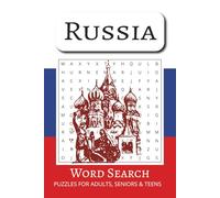 The Russian Word Search Book Vol #12: Word Search Book with Comfortable and Readable Print about Russian Culture, Food, Landmarks and More | 50+ ... for Vacations, Holidays and Free Times