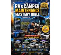 The RV & Camper Maintenance Mastery Bible [4 Books in 1]: The Complete System-by-System Manual for Motorhomes, Travel Trailers, Camper Vans & Fifth Wheels - Electrical · Plumbing & Tanks ·
