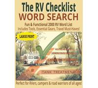 The RV Checklist Word Search Puzzle Book: Fun & Functional 2000 RV Word List Includes Tools, Essential Gears, Travel Must-Haves!