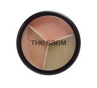 The Saem - Cover Perfection Triple Pot Concealer - 11 Types 2025 Version - #08 Middle Beige