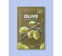 The Saem Mascarilla de tela Natural Olive Mask Sheet - 21 ml / 1 ud